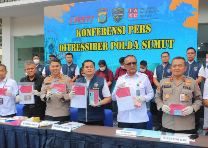 Polda Sumut dan Satgas PASTI Bongkar Sindikat Penipuan Digital