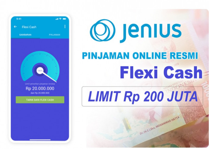 Pinjaman Online Rp200 Juta Langsung Cring via Flexi Cash Jenius, Tunduk Aturan BI dan Diawasi OJK