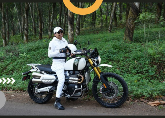 Triumph Scrambler 1200 XE Bawa Kang Dedi Keliling Jawa Barat, Pajak Fantastis!