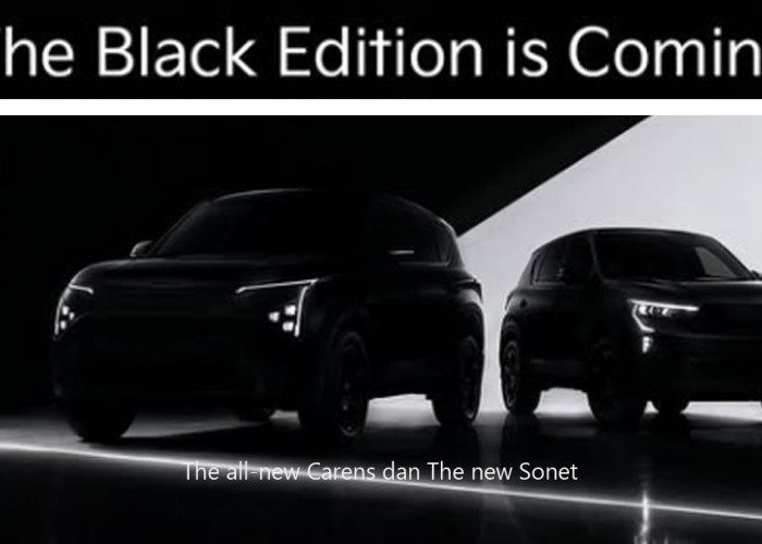 Kia Hadirkan Limited Black Edition di GIIAS 2026, The All-new Carens dan The New Sonet Makin Eksklusif