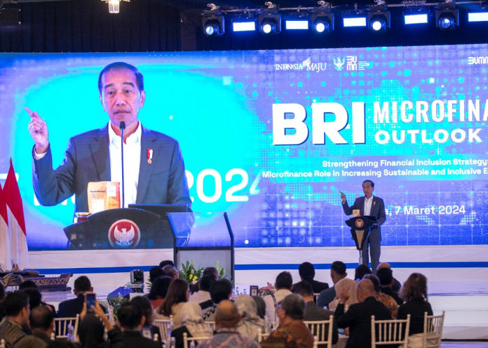 Buka BRI Microfinance Outlook 2024, Presiden Apresiasi Komitmen BRI Dorong Pertumbuhan Ekonomi