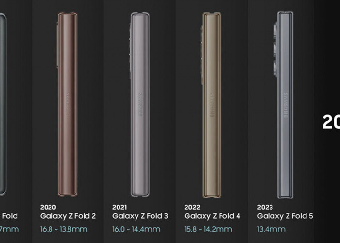 Fase Evolusi Samsung Galaxy Z Fold Series dari Generasi Pertama Hingga Menjadi Makin Tipis, Kokoh dan Ringkas