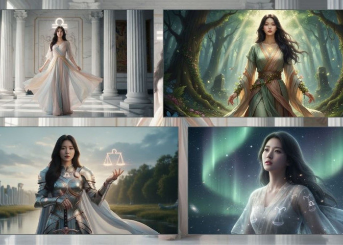 AI Zodiac Fusion, 7 Prompt AI untuk Edit Foto Versi Libra