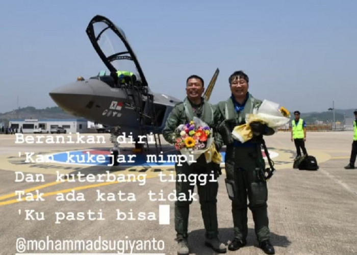 Pesawat Jet Tempur KFX/IFX-21 ‘Boramae’ Sukses Diuji Terbang Perdana Kolonel Pnb Muhammad Sugiyanto