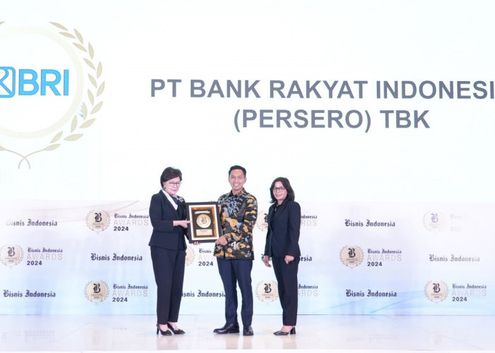 BRI Dinobatkan Sebagai Bank Persero dengan Kinerja Terbaik Pada Penghargaan Bisnis Indonesia Award (BIA) 2024