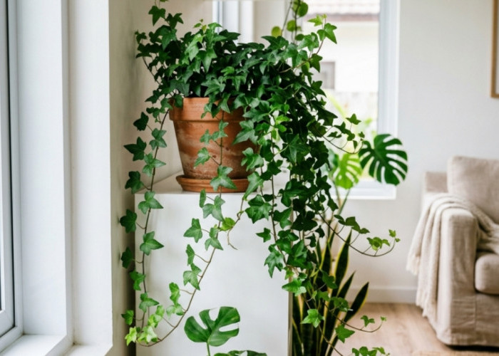 English Ivy: Tanaman Rambat Estetis untuk Dekorasi dan Kualitas Udara Rumah Yang Lebih Sehat
