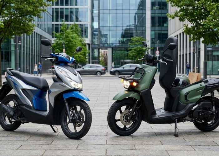 Honda BeAT vs Yamaha Gear Ultima 2026, Motor Irit Mana yang Bikin Tergoda?