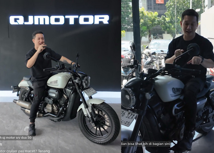 QJMotor SRV250 AMT Bikin Heboh! Motor Cruiser 250 cc Ini Nyaman Dipakai Saat Macet