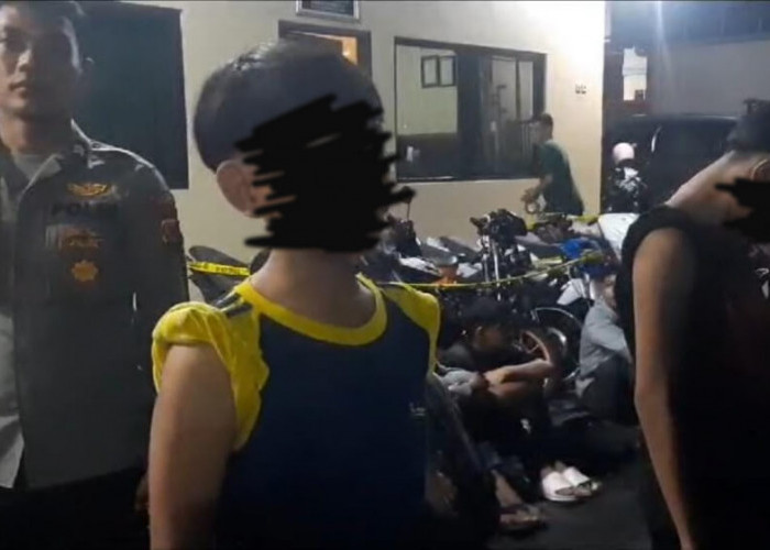 Polisi di Kota Banjar Amankan 87 Remaja yang Diduga Sedang Pesta Minuman Keras