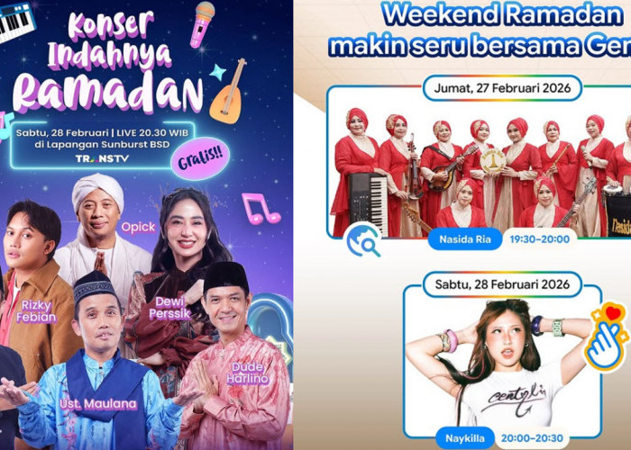 Daftar 8 Konser Gratis Jabodetabek Ramadhan 27 Februari - 1 Maret 2026, Ada Ngabuburit Bareng Opick
