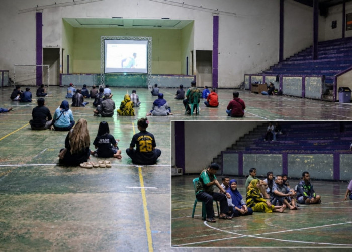 Nobar PSGC Ciamis di GGT Dipadati Suporter, Laga Kontra PSIS Berakhir Imbang 0-0