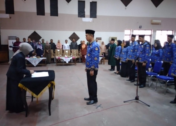 Belasan Tahun Mengabdi, 87 Honorer Kota Banjar Dilantik Jadi P3K Tenaga Teknis