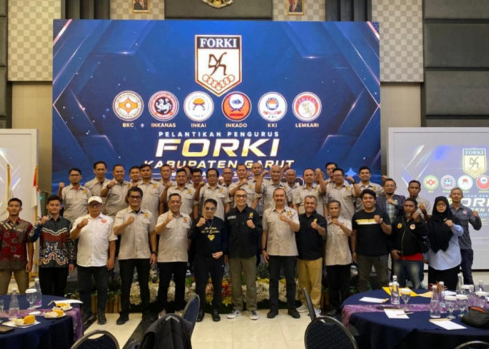 FORKI Garut Resmi Punya Pengurus Baru, Target Prestasi Porprov Jabar Jadi Sorotan