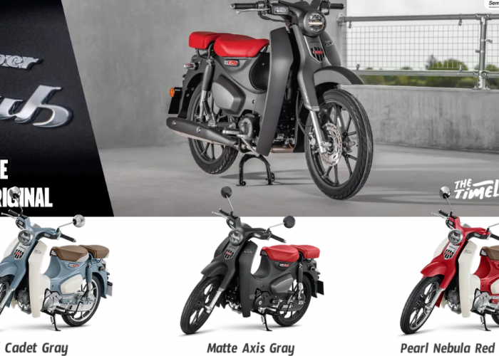 Honda Super Cub C125 2026 Resmi Meluncur, Spesifikasi Super Cub C125 2026 Makin Modern