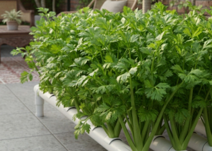 Cara Menanam Seledri Hidroponik, Dari Semai Biji Hingga Tumbuh Rimbun, Cocok untuk Pekebun Rumahan