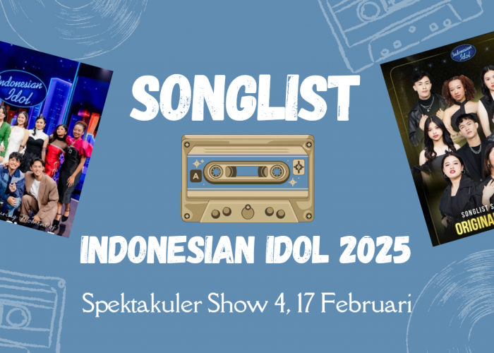 Bocoran Songlist Indonesian Idol 2025 Babak Spektakuler Show 4 Malam ini, Bertema Soundtrack Film