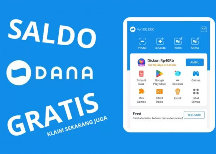 Cara Mendapatkan Saldo Dana Gratis Rp50.000 dari DANA Kaget, Buruan Klaim Hari Ini  Sebelum Kehabisan!