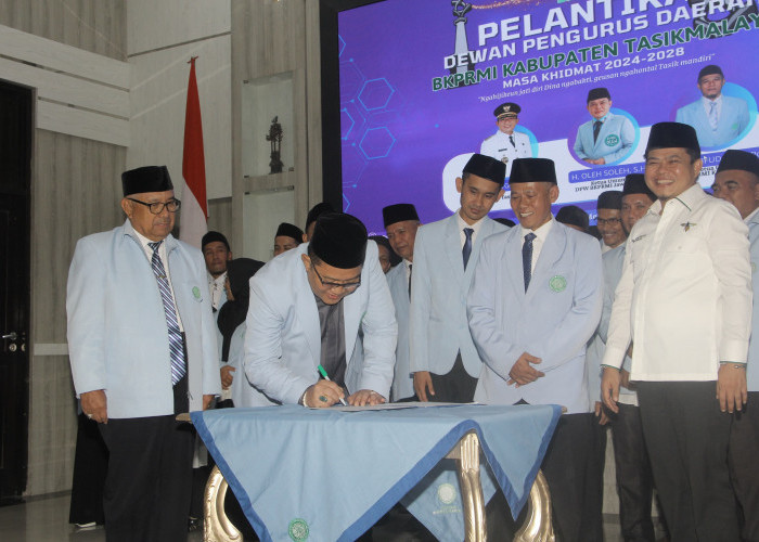 Bupati Tasikmalaya Ade Sugianto Meminta BKPRMI untuk Memajukan SDM yang Cinta Al-Qur'an