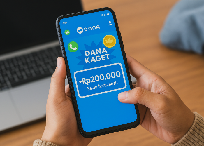 Klaim DANA Kaget Lewat WA dan Akun Premium