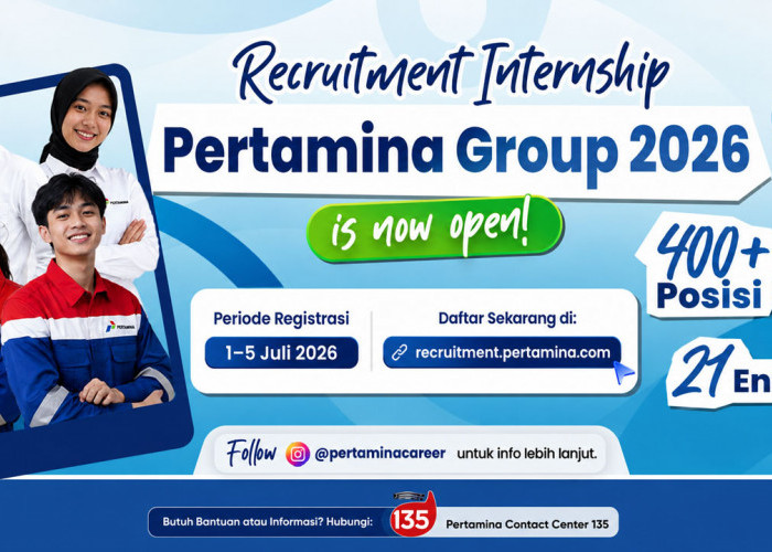 Rekrutmen Pertamina Dibuka, Fresh Graduate Berpeluang Isi 400 Posisi di 21 Entitas Bisnis