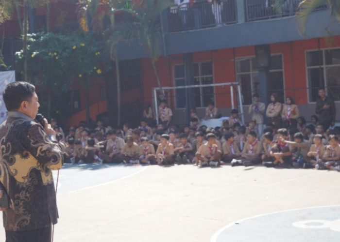 Bupati Garut Ajak Siswa Baru Aktif Pramuka dan Organisasi, Pesan Tegas: Jangan Mager