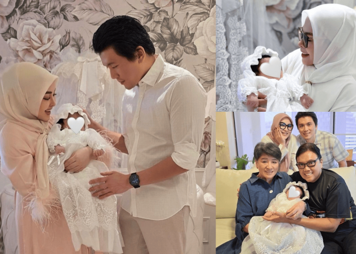 Syahrini dan Reino Barack Peringati 2 Bulan Kelahiran Putri Pertama yang Dijuluki Princess R