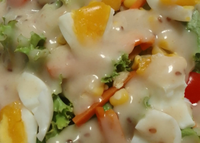 Begini Cara Membuat Makanan Sehat Salad Sayur, Dicoba Yuk