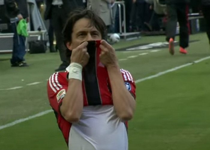 Akhir Tragis Karir Pippo Inzaghi di AC Milan, Terpaksa Pergi Karena Allegri Tak Mau Melihatnya di Ruang Ganti