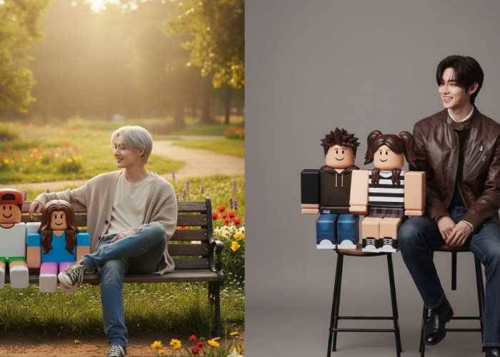 Kumpulan Prompt Gemini AI Bahasa Indonesia Buat Foto Bareng Avatar Roblox Terlihat Realistis