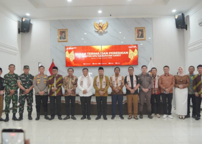 Kantor Baru KPU Garut Diresmikan, Pelayanan Pemilu Ditargetkan Makin Profesional