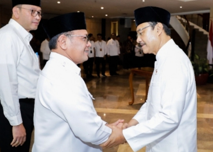 Gus Ipul Lantik Hasan Chabibie Jadi Sekjen Kemensos, Ini 5 Arahan Pentingnya