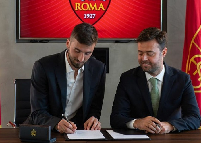 Resmi: Bryan Cristante Perpanjang Kontrak dengan AS Roma Hingga Tahun 2027