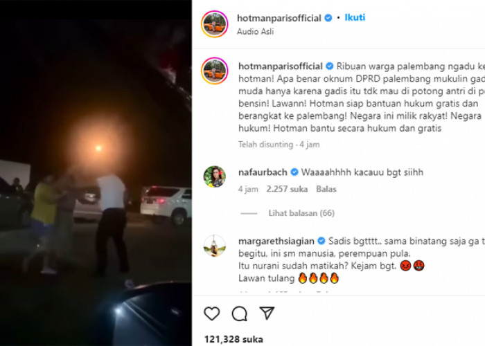 Oknum Anggota DPRD Pukuli Wanita di Pom Bensin, Hotman Siap Bela Korban Gratis, Partai Ancam Pecat Pelaku