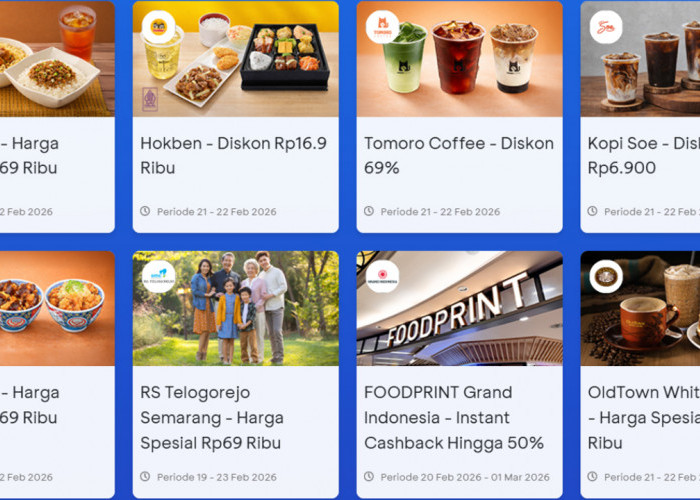 Daftar Promo Makanan HUT BCA 69 Februari 2026, Silakan Cek di Sini!