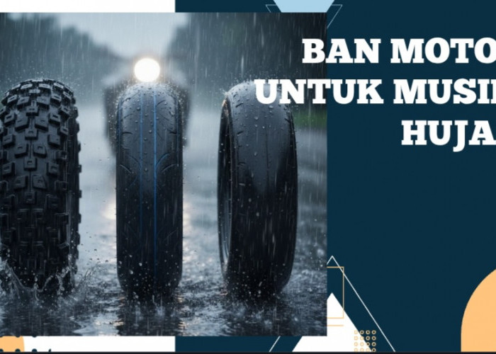 Jalan Licin Saat Hujan? Ini 5 Jenis Ban Motor yang Bikin Berkendara Tetap Aman