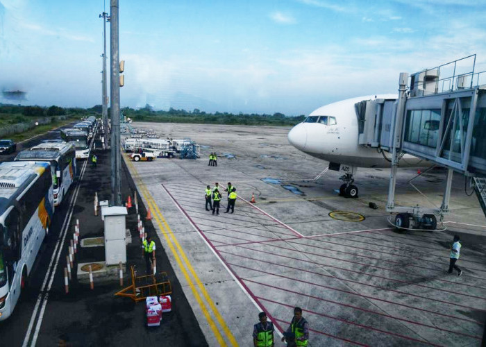 Jumlah Penumpang Angkutan Udara Naik, dari Bandara Wiriadinata Tasikmalaya Hanya 23 Orang
