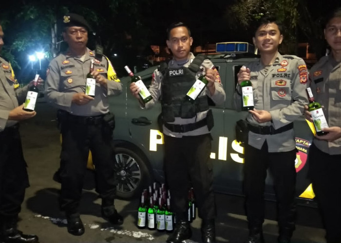Jelang Pemilu 2024, Polisi Terus Gencarkan Razia Minuman Keras di Kota Tasikmalaya, Hasilnya?