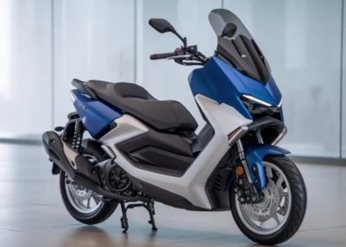 Makin Kokoh! Yamaha Aerox 155 2025 Bawa Aura Motor Sport, Asyik Dipakai Touring 