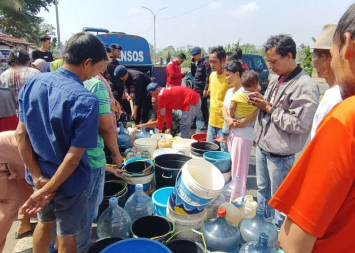 Masyarakat Kabupaten Tasikmalaya Masih Dilanda Kekurangan Air Bersih, 138.000 liter Sudah Disalurkan