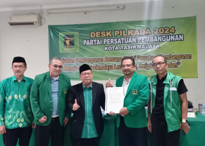 Pilkada 2024 Kota Tasikmalaya, Abdul Holik Pertama Kembalikan Formulir Penjaringan PPP, Kandidat Lain Kapan?
