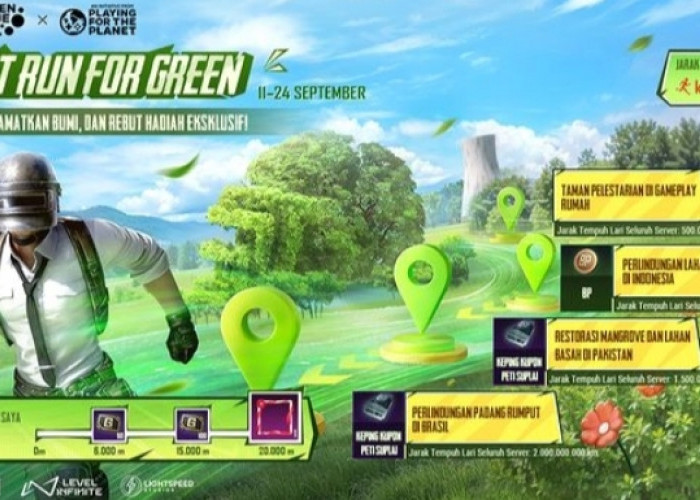 PUBG Mobile Play For Green, Meningkatkan Kesadaran Lingkungan Melalui Game