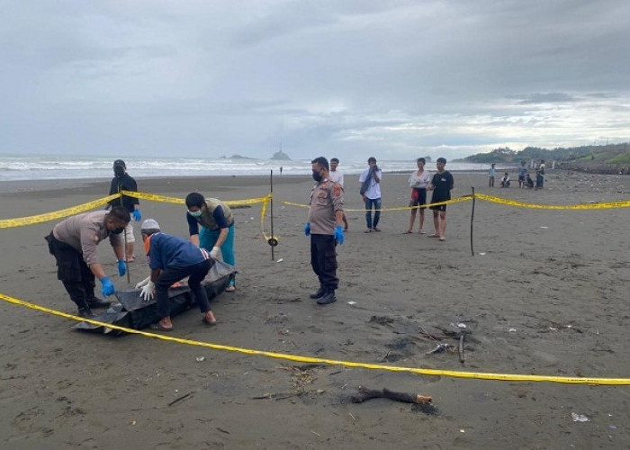  Mayat Laki-Laki Kepala Tak Utuh Ditemukan Nelayan, Telanjang di Pantai Cimanuk Cikalong Tasikmalaya