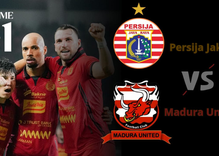 Persija Jakarta VS Madura United : Macan Kemayoran Meraih Kemenangan Telak dengan Skor 4-1 BRI Liga 1