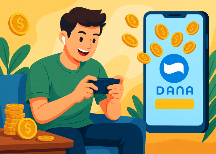 Saldo DANA Gratis Lewat Game Penghasil Uang