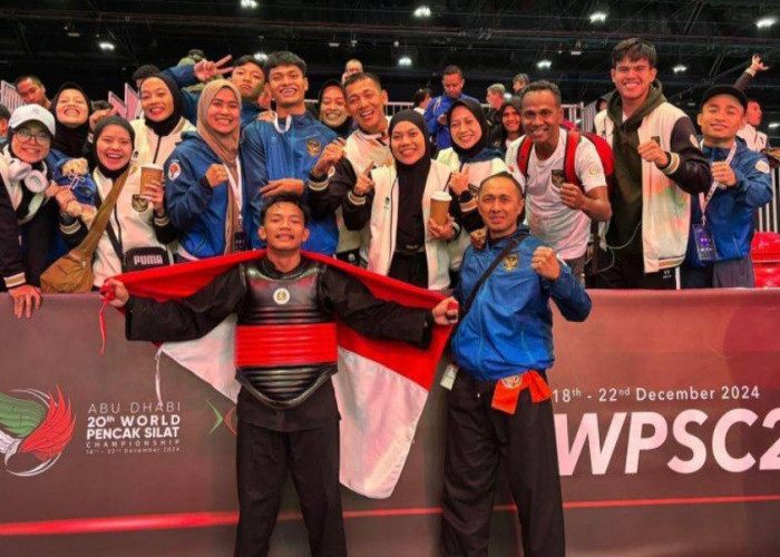 Indonesia Raih Juara Umum di World Pencak Silat Championship di Abu Dhabi