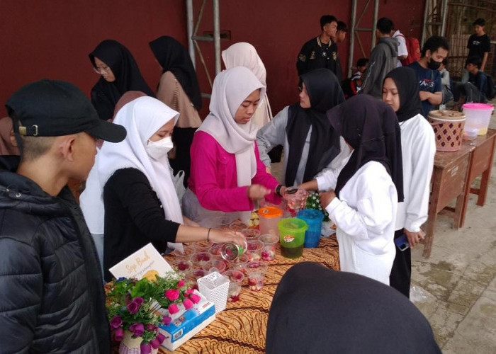 Keren, Pelajar SMAN 3 Banjar Gelar Bazar Ramadan Sambil Ngabuburit