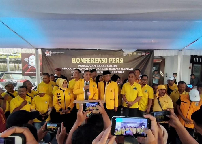 Golkar Kota Banjar mendaftarkan Bacaleg, Kaum Milenial Siap Ikut Kontestasi
