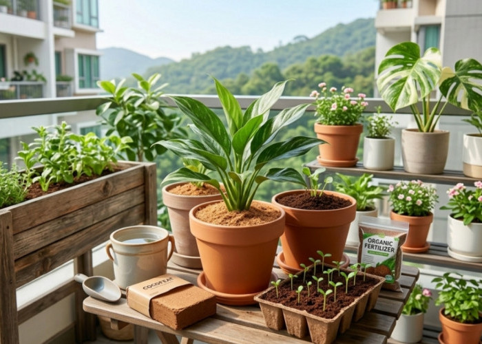 Coba Deh Pakai Cocopeat! Berkebun di Rumah Jadi Lebih Mudah, Bersih, dan Ramah Lingkungan