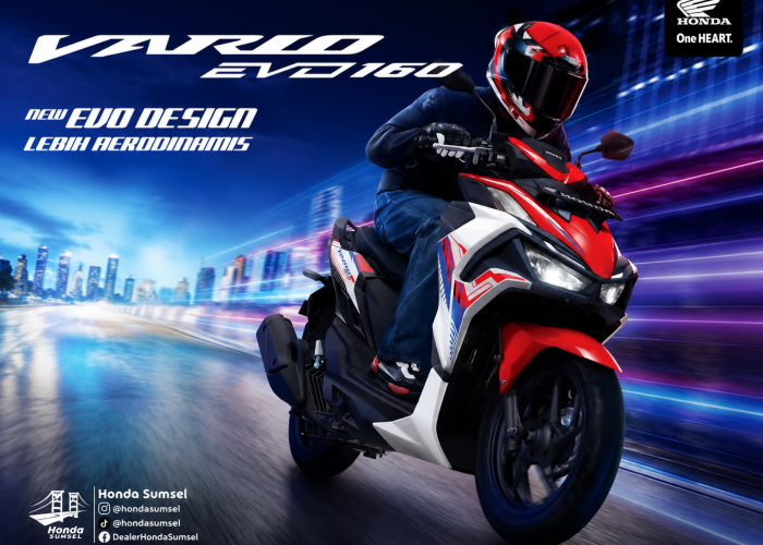 New Honda Vario 160 dengan EVO Design Bikin Pangling, Skutik Premium Sporty yang Wajib Dilirik