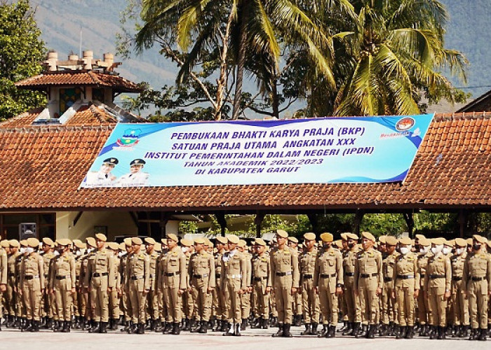 Mantap, 483 Praja Utama IPDN Mengabdi ke Desa-Desa di Garut, Bupati Rudy Gunawan Antusias Menyambut